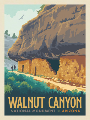 Walnut Canyon National Monument, AZ