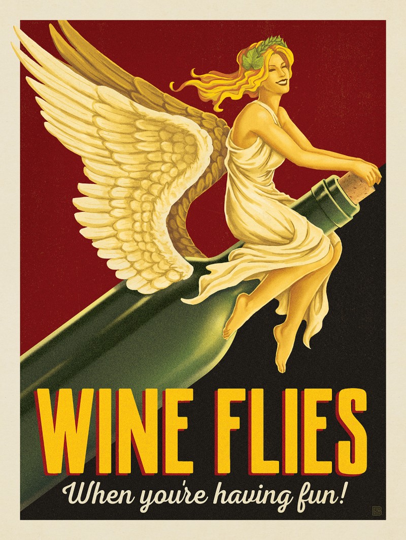 Wine Flies When You're Having Fun!