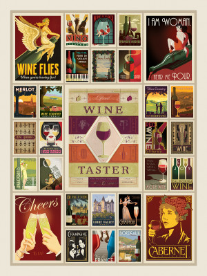 Wine Taster Multi-Image Print