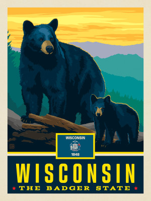 Wisconsin State Pride: Black Bears
