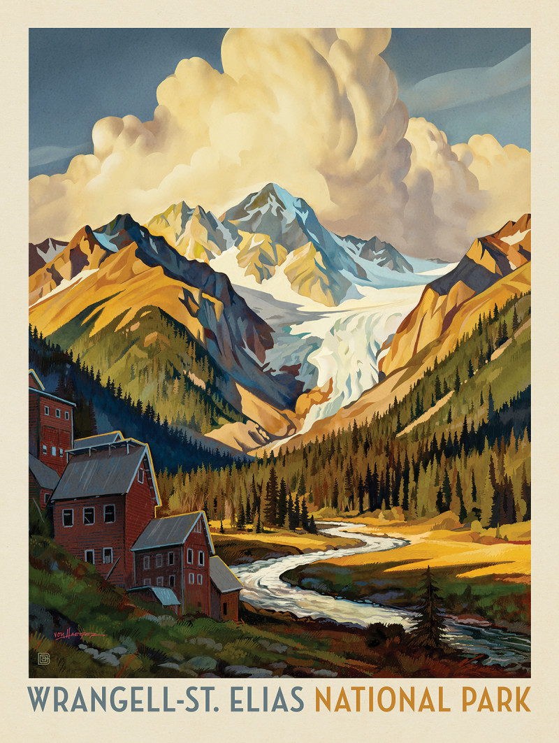 Wrangell-St. Elias National Park: Shady Valley