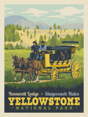 Yellowstone National Park: Stage Coach Adventure