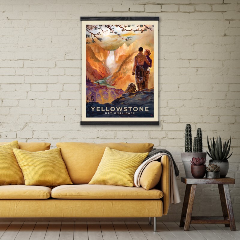 Yellowstone National Park: Yellowstone Falls-KC | Anderson Design