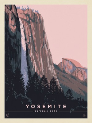 Yosemite National Park: Evening Falls