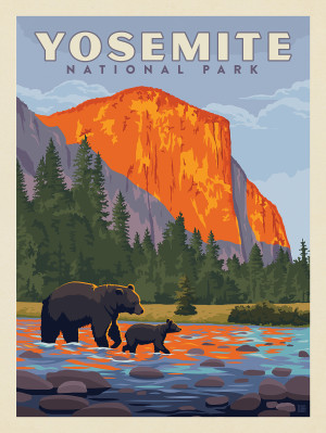 Yosemite National Park: Sunset On El Capitan 