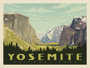 Yosemite National Park: Yosemite Valley (Horizontal)