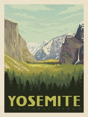 Yosemite National Park: Yosemite Valley (Vertical)