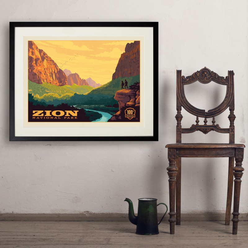 ザイオン国立公園 絵/印刷 by John Muhlenkamp ザイオン国立公園 絵/印刷 by John Muhlenkamp 限定3枚