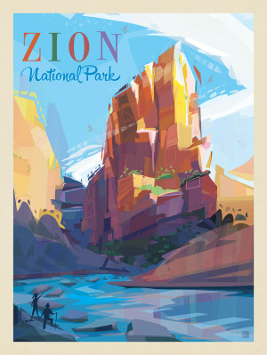 Zion National Park: Angels Landing (Mod Design)