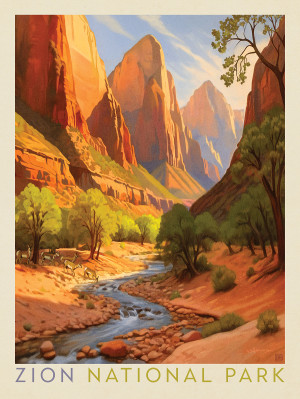 Zion National Park: Pronghorn Antelopes