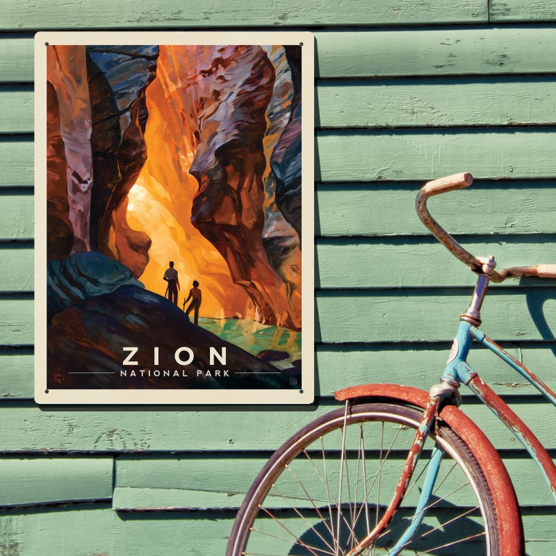 ki-yo！キャンバスアート Zion National Park: Virgin River Narrows-KC | Anderson Design Group