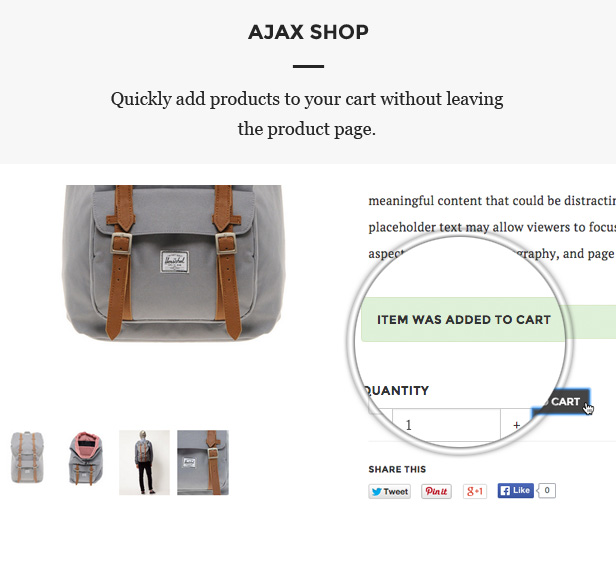 Santo Shopify Theme - AJAX Cart