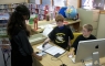 SET Team helping out at our circulation desk!