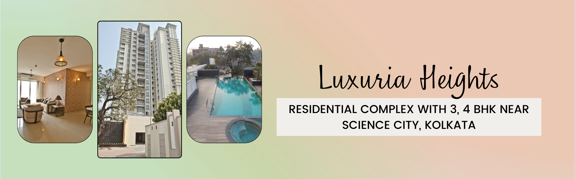 Residential Complex With 3, 4 BHK Near Science City, Kolkata