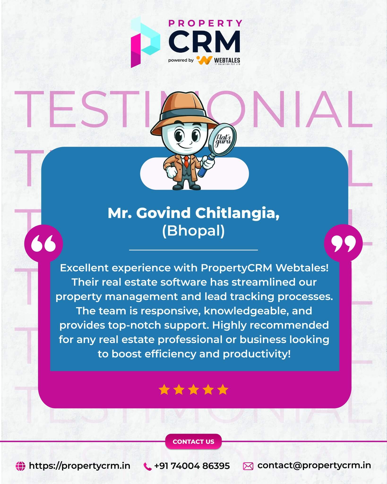 PropertyCRM - Social Media Post 1