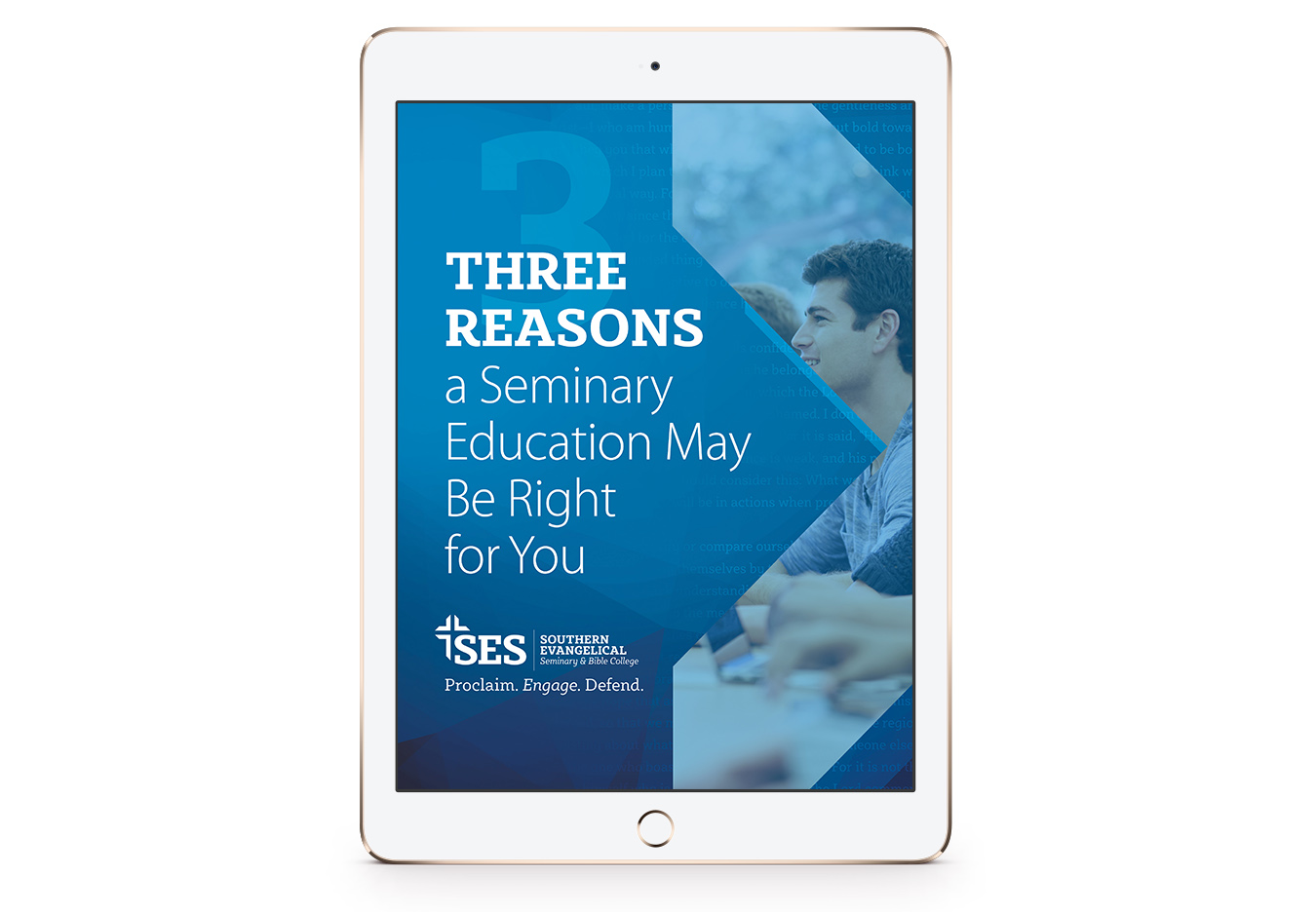 Download our free e-book, Three Reasons a Seminary Education May Be Right for You, to learn more.