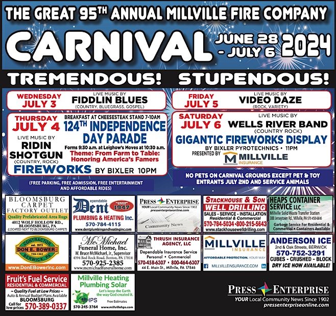 Press Enterprise Online Serving Bloomsburg, Berwick and Danville, PA