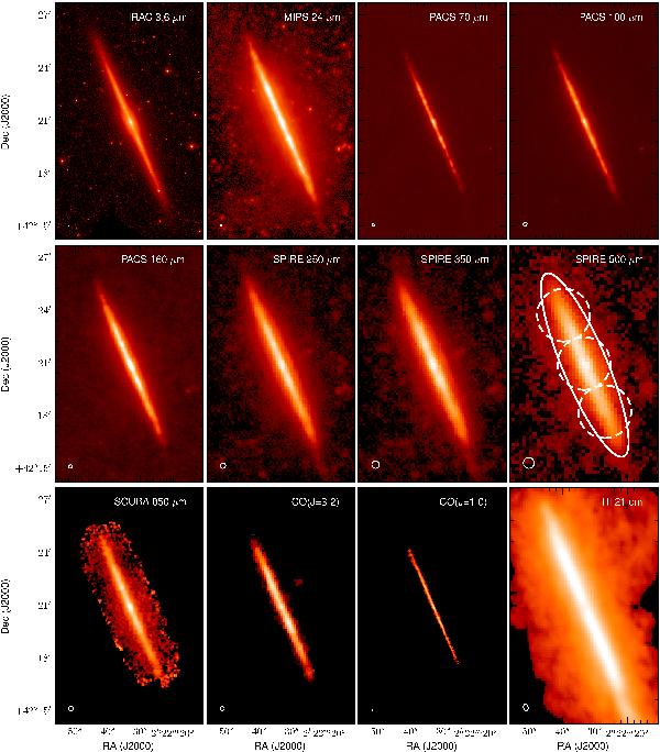 A resolved analysis of cold dust and gas in the nearby edge-on spiral ...
