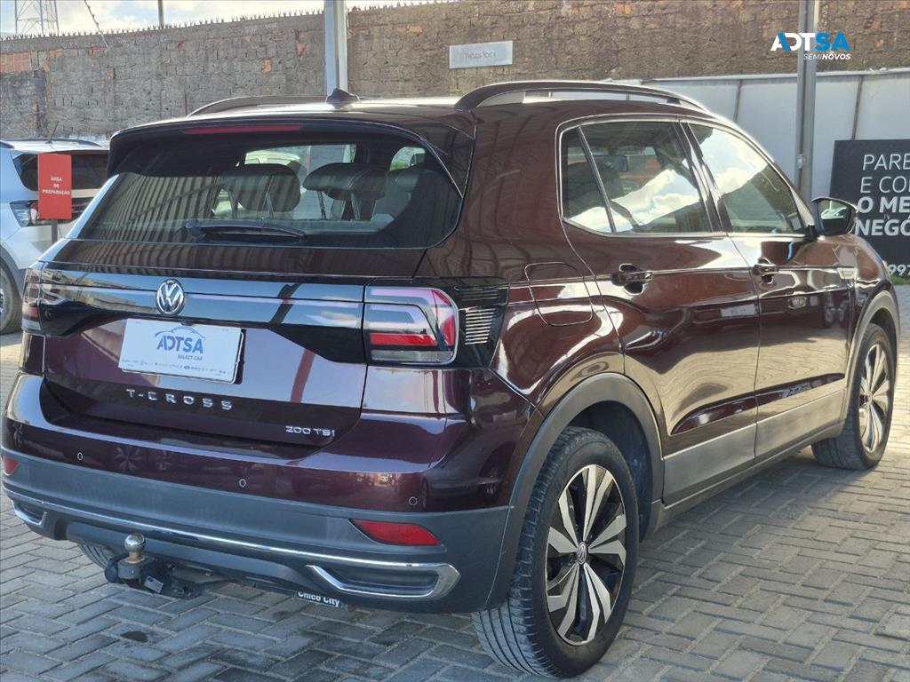 VOLKSWAGEN T-CROSS 1.0 200 TSI TOTAL FLEX COMFORTLINE AUTOMÁTICO