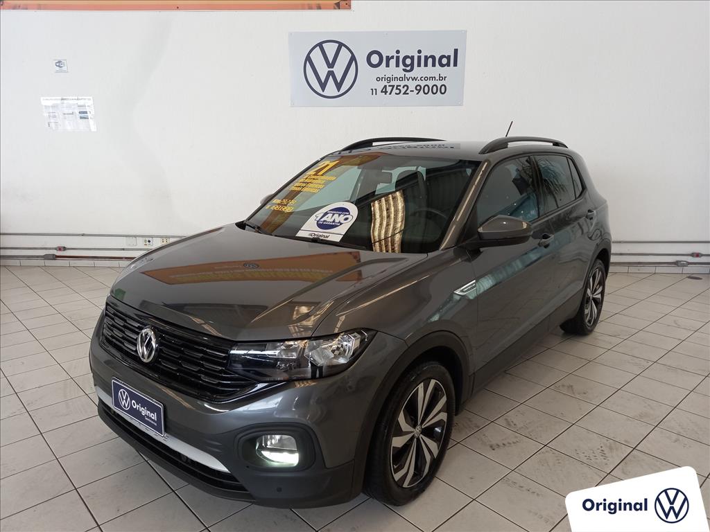 VOLKSWAGEN T-CROSS 2021 - 1.0 200 TSI TOTAL FLEX COMFORTLINE AUTOMÁTICO