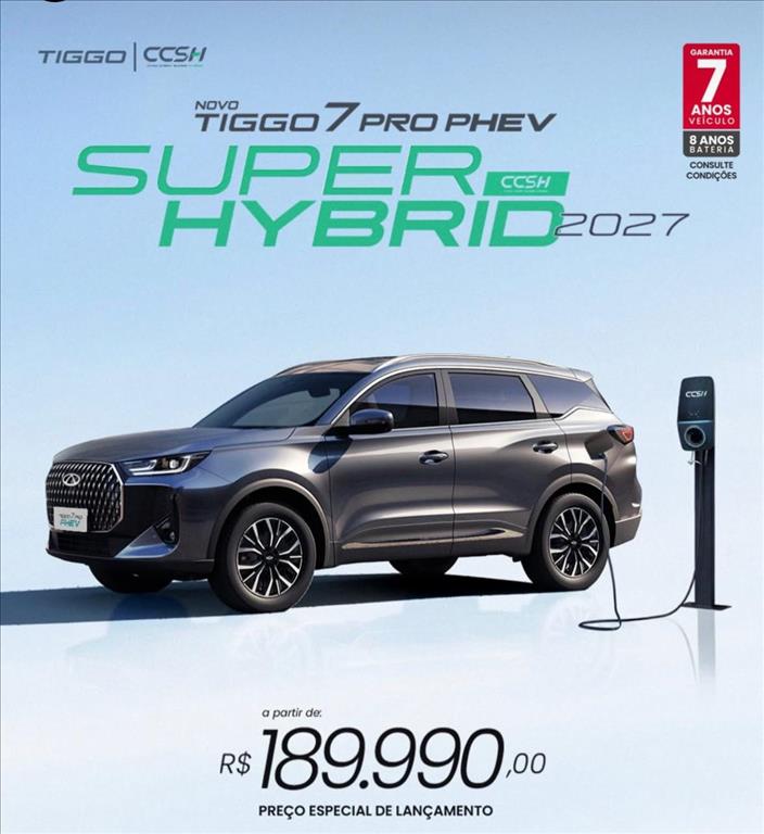 CAOA Chery-TIGGO 7 PRO-1.5 TCI FLEX HYBRID MAX DRIVE CVT