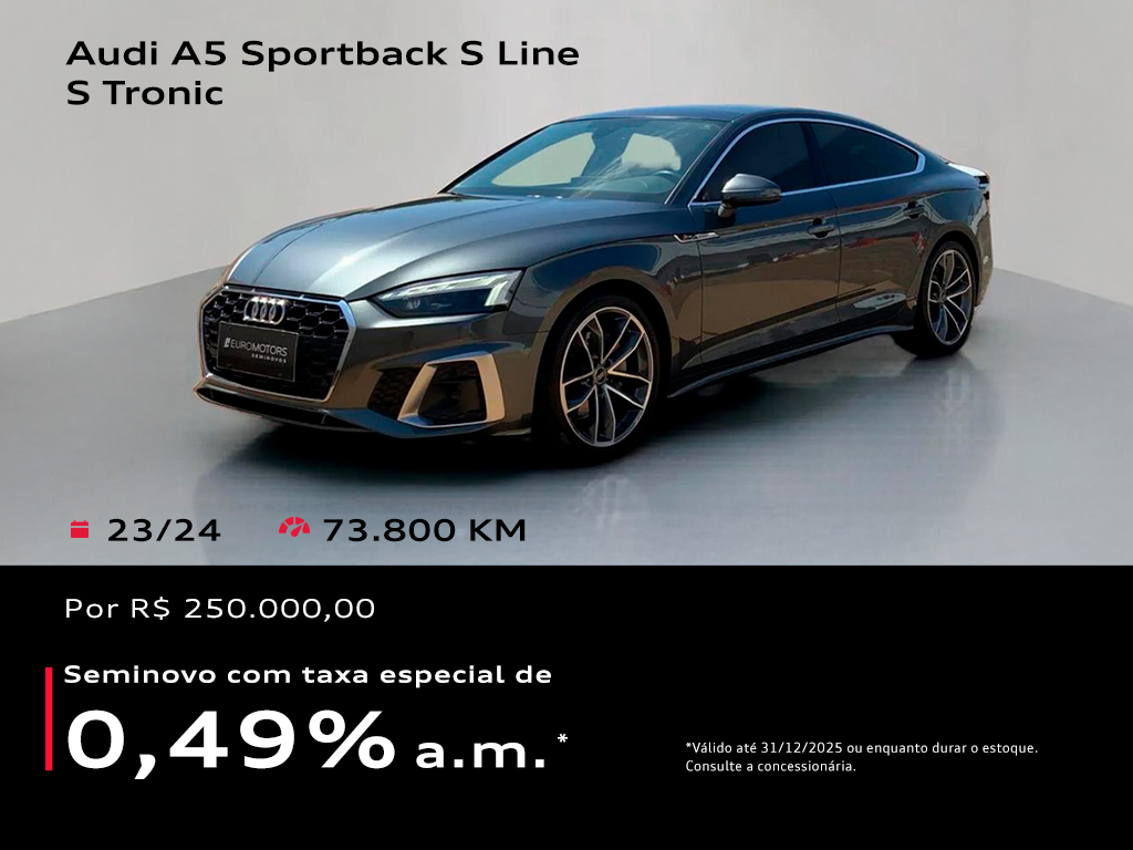 2.0 TFSI MHEV SPORTBACK S LINE S TRONIC