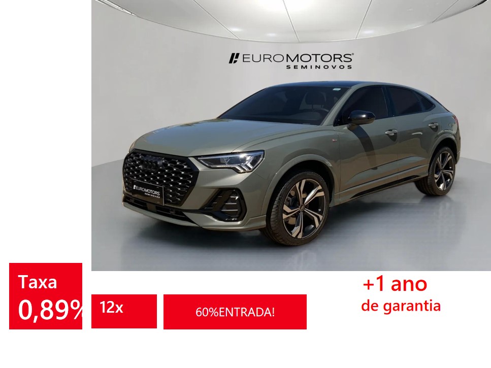 2.0 40 TFSI GASOLINA SPORTBACK PERFORMANCE BLACK PLUS QUATTRO TIPTRONIC