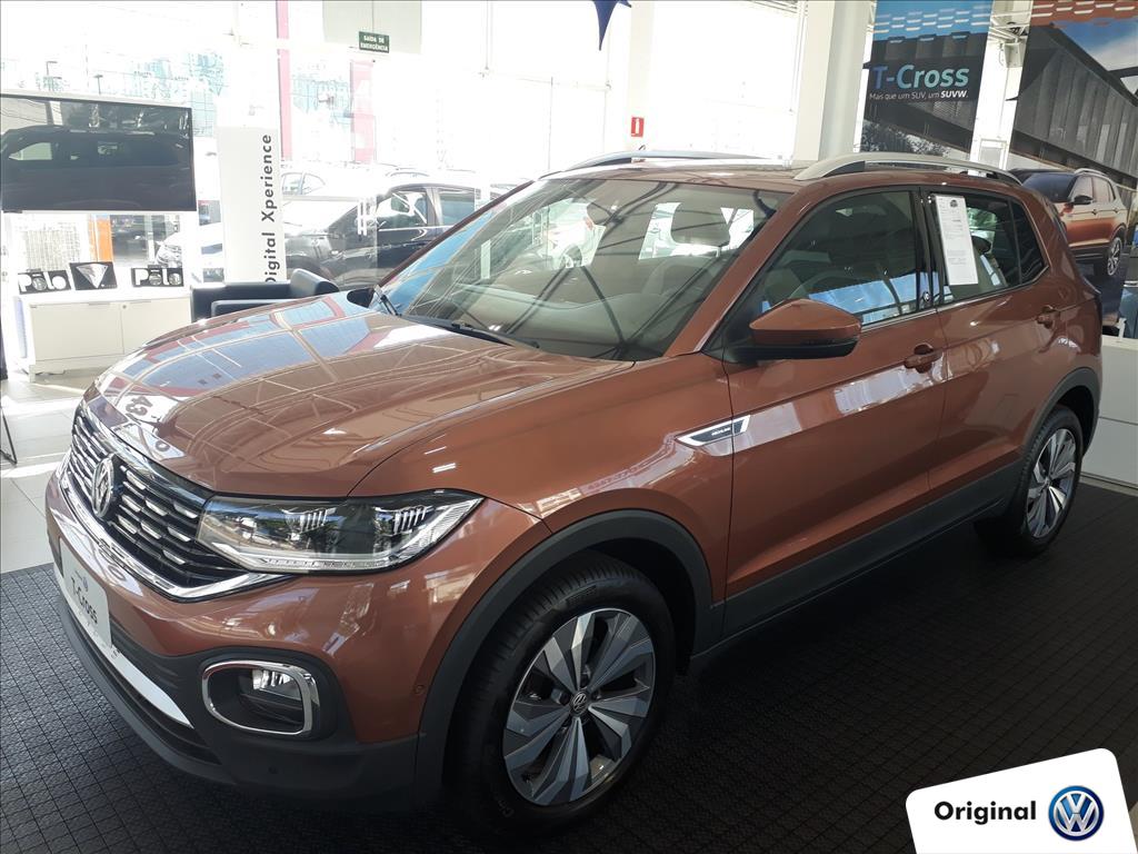 VOLKSWAGEN T-CROSS 2020 - 1.4 250 TSI TOTAL FLEX HIGHLINE AUTOMÁTICO