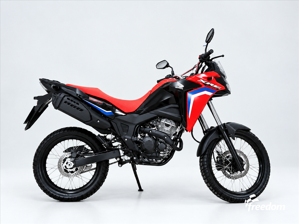 Moto HONDA do modelo SAHARA XRE 300 RALLY 2025/2026