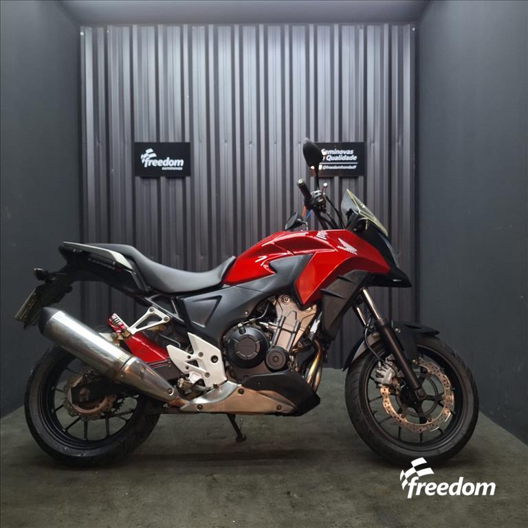 Moto HONDA do modelo CB 500 X ABS 2014/2015