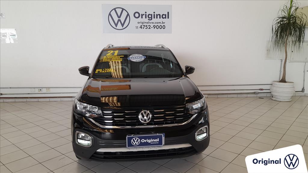 VOLKSWAGEN T-CROSS 2021 - 1.4 250 TSI TOTAL FLEX HIGHLINE AUTOMÁTICO