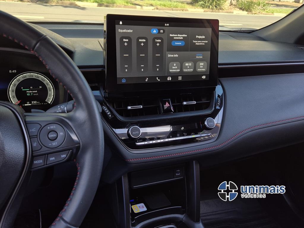 TOYOTA COROLLA CROSS 2.0 VVT-IE FLEX GR-SPORT DIRECT SHIFT — foto 12