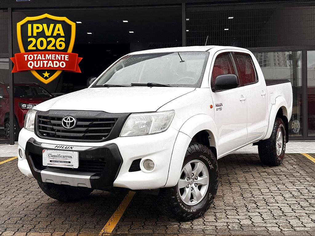 Toyota Hilux - 2.7 SR 4X2 CD 16V FLEX 4P AUTOMÁTICO