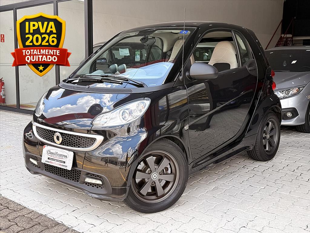 Smart Fortwo - 1.0 COUPE 3 CILINDROS TURBO GASOLINA 2P AUTOMÁTICO
