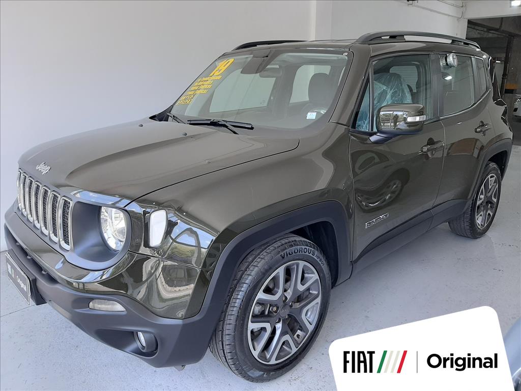 JEEP RENEGADE 2019 - 1.8 16V FLEX LONGITUDE 4P AUTOMÁTICO