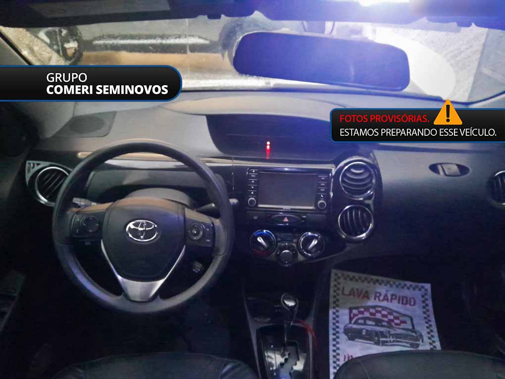 ETIOS 1.5 PLATINUM SEDAN 16V FLEX 4P AUTOMÁTICO
