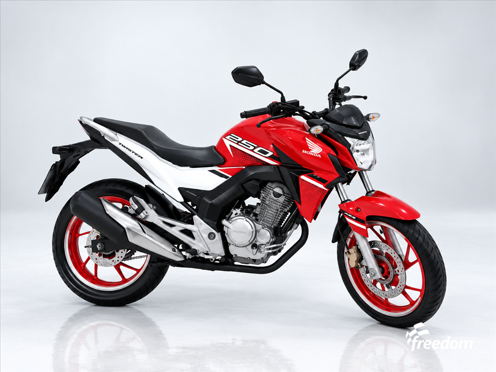Moto HONDA do modelo CB TWISTER 2022/2022