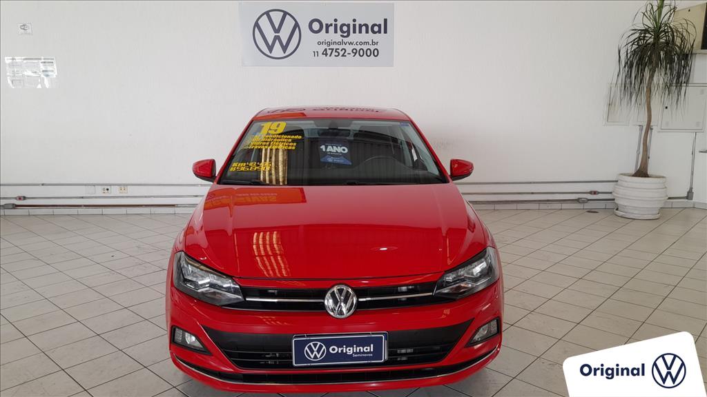 VOLKSWAGEN POLO 2019 - 1.0 200 TSI HIGHLINE AUTOMÁTICO
