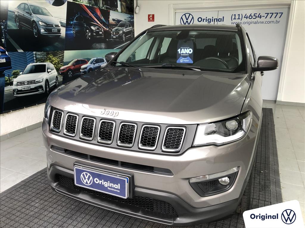 JEEP COMPASS 2018 - 2.0 16V FLEX LONGITUDE AUTOMÁTICO