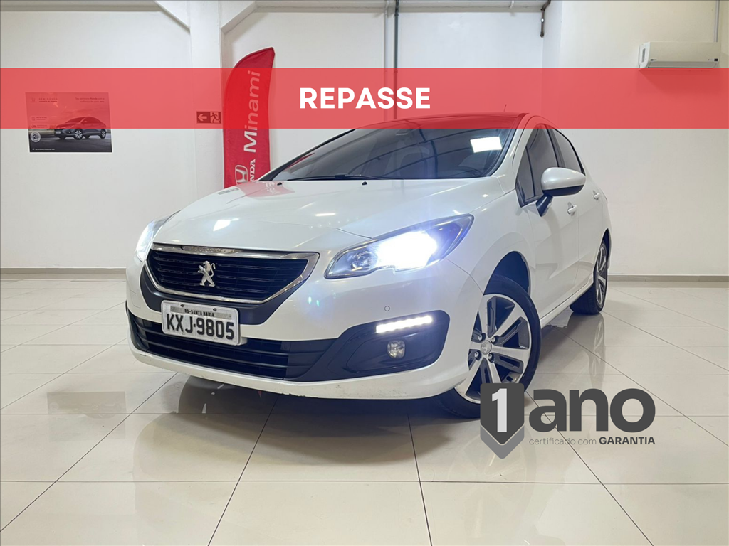 Peugeot-308-1.6 GRIFFE THP 16V FLEX 4P AUTOMÁTICO
