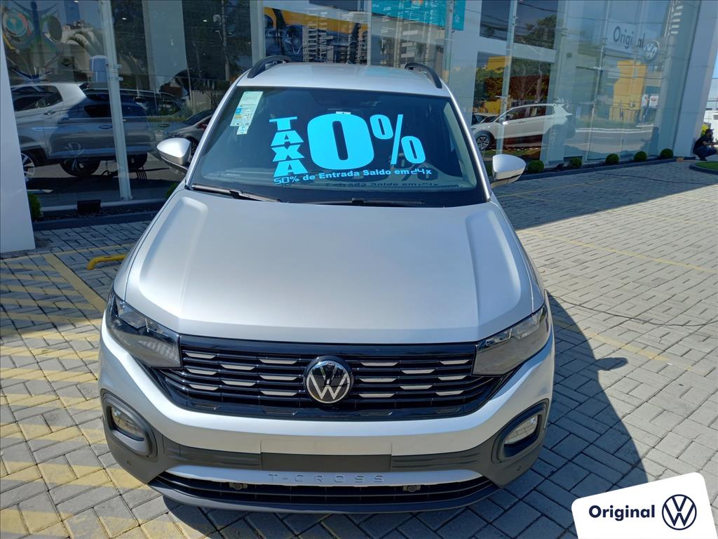 VOLKSWAGEN T-CROSS 2022 - 1.0 200 TSI TOTAL FLEX COMFORTLINE AUTOMÁTICO