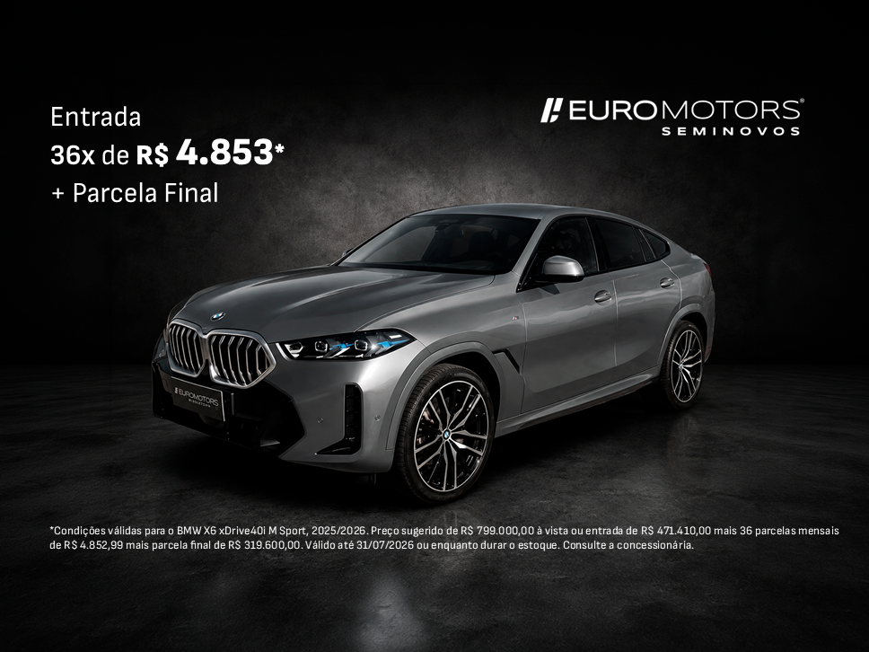 3.0 TWINPOWER GASOLINA XDRIVE40I M SPORT AUTOMÁTICO