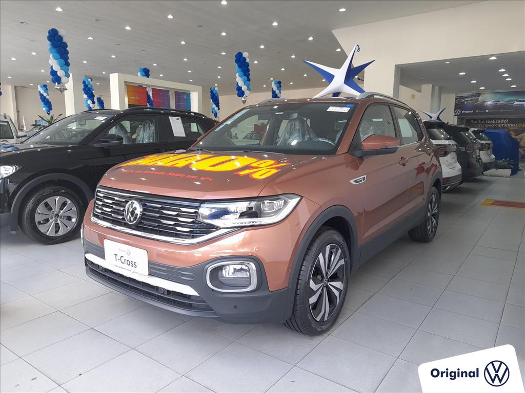 VOLKSWAGEN T-CROSS 2022 - 1.4 250 TSI TOTAL FLEX HIGHLINE AUTOMÁTICO