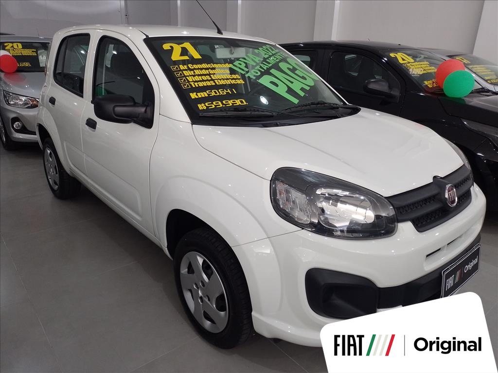 FIAT UNO 2021 - 1.0 FIRE FLEX ATTRACTIVE MANUAL