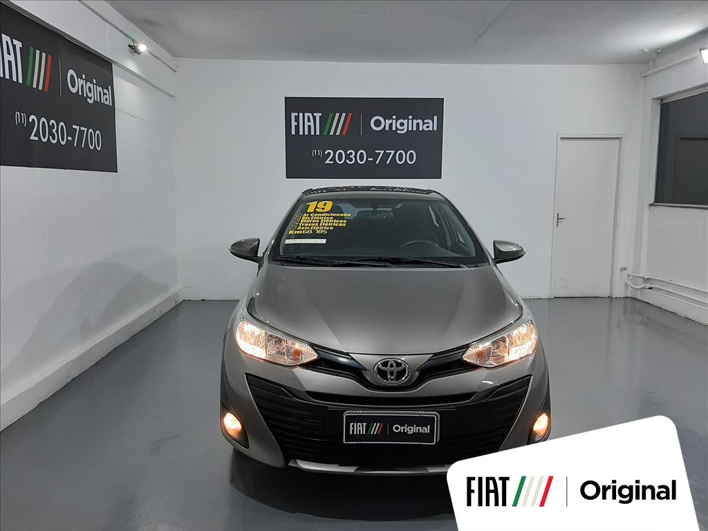 TOYOTA YARIS 2019 - 1.5 16V FLEX SEDAN XL MULTIDRIVE