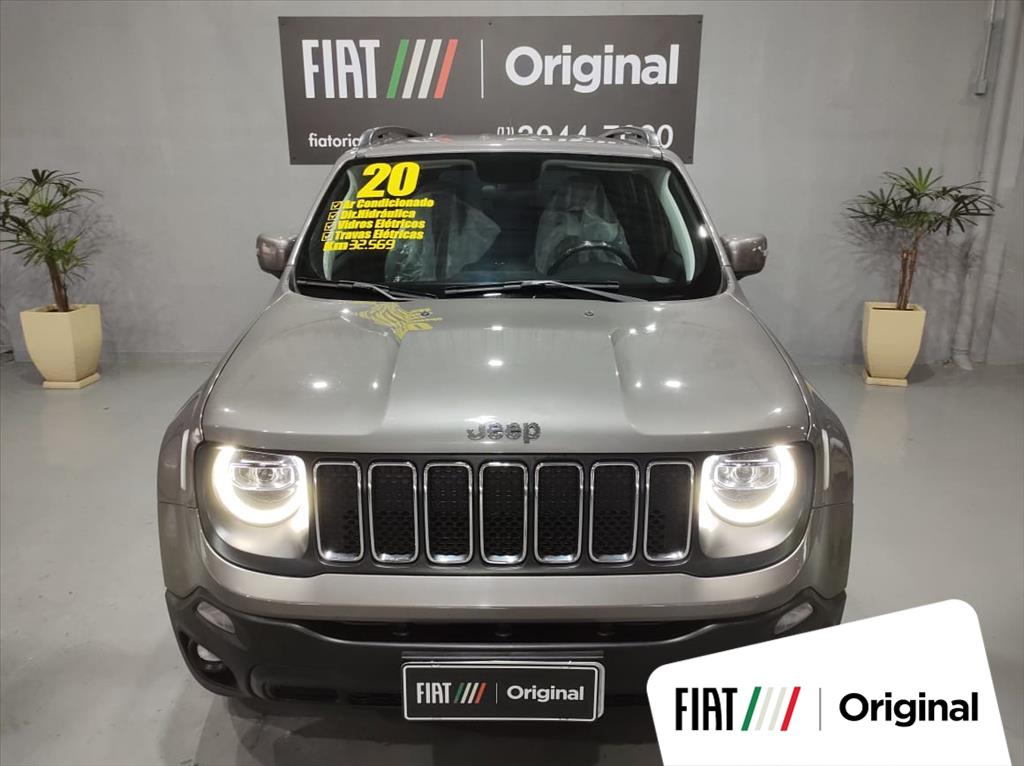 JEEP RENEGADE 2020 - 1.8 16V FLEX LONGITUDE 4P AUTOMÁTICO