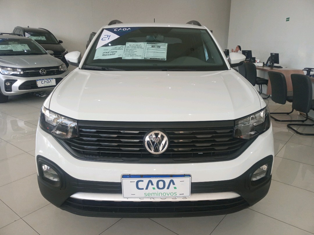 VW - Volkswagen-T-CROSS-1.0 200 TSI TOTAL FLEX SENSE AUTOMÁTICO