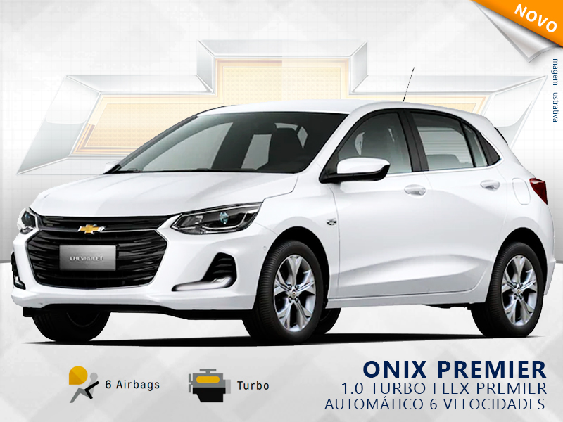 ONIX 1.0 TURBO FLEX PREMIER AUTOMÁTICO ONIX 1.0 TURBO FLEX PREMIER AUTOMÁTICO