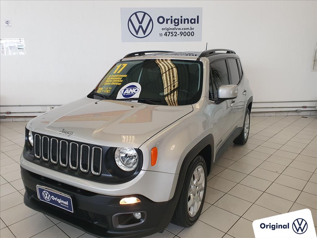 JEEP RENEGADE 2017 - 1.8 16V FLEX LONGITUDE 4P AUTOMÁTICO