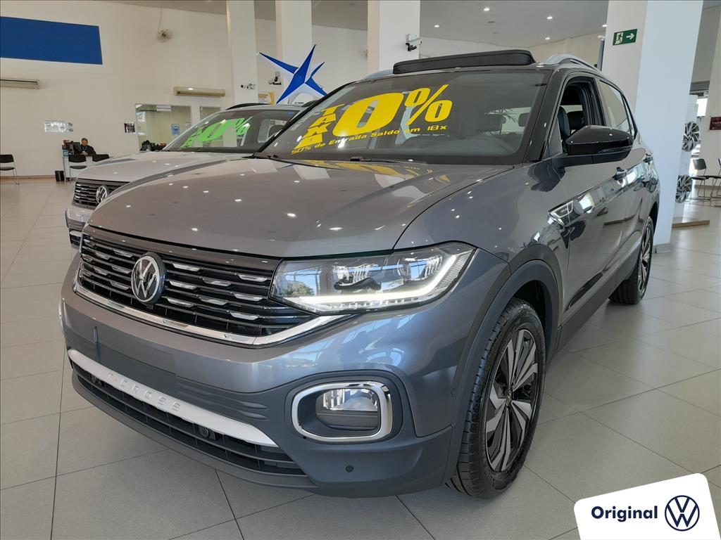 VOLKSWAGEN T-CROSS 2022 - 1.4 250 TSI TOTAL FLEX HIGHLINE AUTOMÁTICO